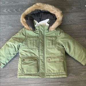 Carter's Classic Green Jacket 4T